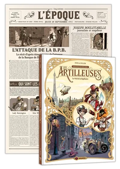 Les artilleuses. Vol. 1. Le vol de la sigillaire
