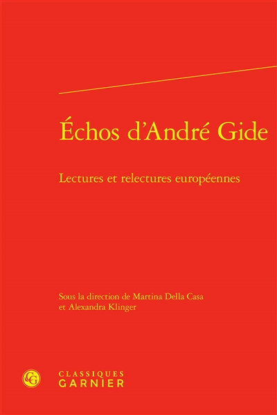 Echos d'André Gide :...