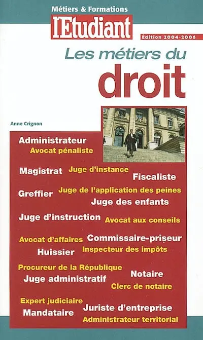 Les métiers du droit