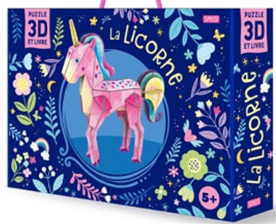 La licorne : puzzle 3D et livre