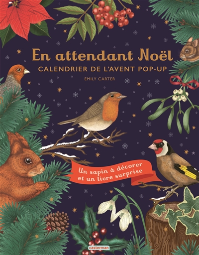 en attendant noël : calendrier de l'avent pop-up