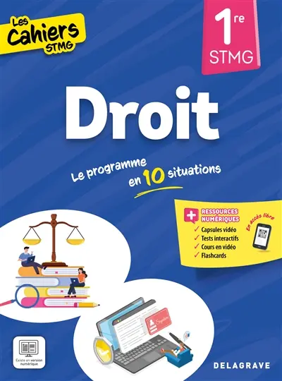 Droit 1re STMG : le programme en 10 situations