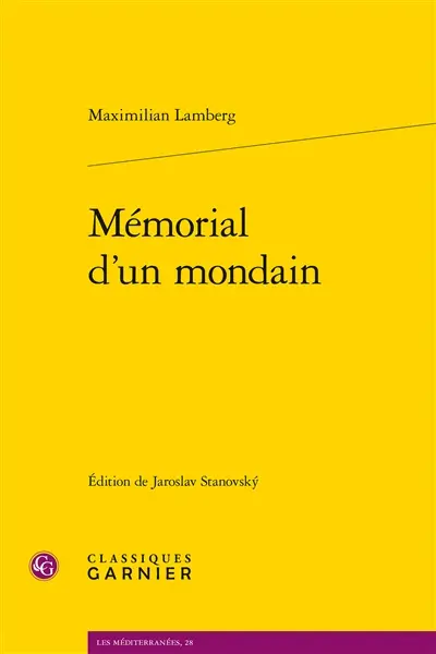 Mémorial d'un mondain