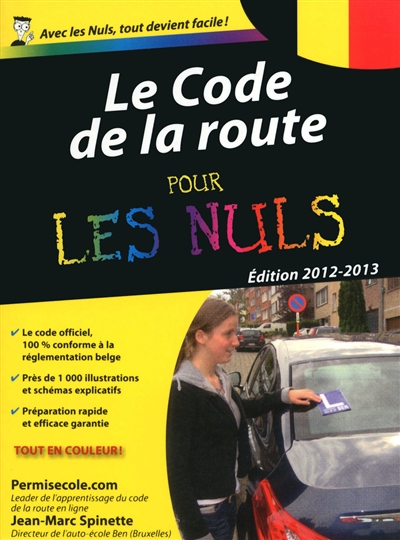Les tests du code de la route pour les nuls : 2012-2013