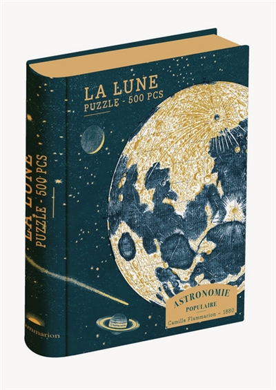 La Lune : puzzle 500 pièces