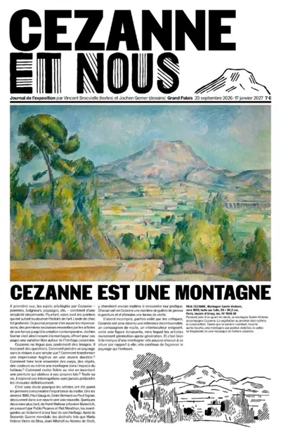 Cézanne et nous : journal