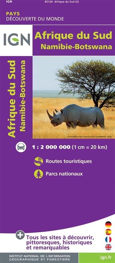 AFRIQUE DU SUD NAMIBIE BOTSWANA