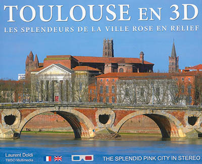Toulouse en 3D : les splendeurs de la ville rose en relief. Toulouse en 3D : the splendid pink city in stereo