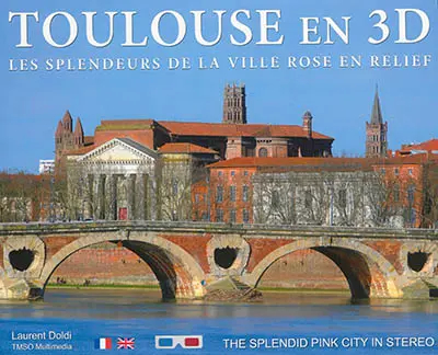 Toulouse en 3D : les splendeurs de la ville rose en relief. Toulouse en 3D : the splendid pink city in stereo