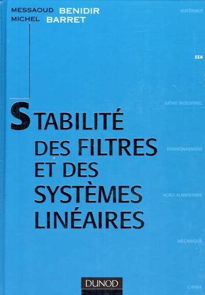 Stabilité des filtres et des systèmes linéaires