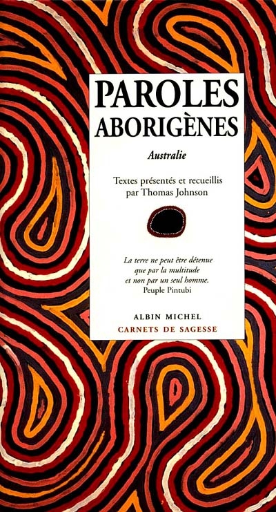 Paroles aborigènes : Australie