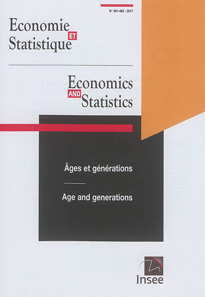 Economie et statistique, n° 491-492. Ages et générations. Age and generations