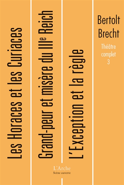Théâtre complet. Vol. 3