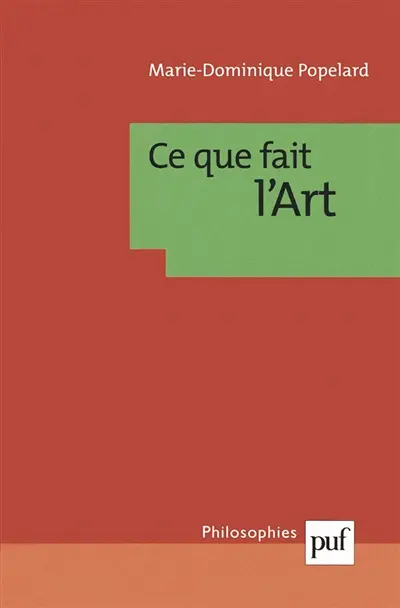 Ce que fait l'art : approche communicationnelle