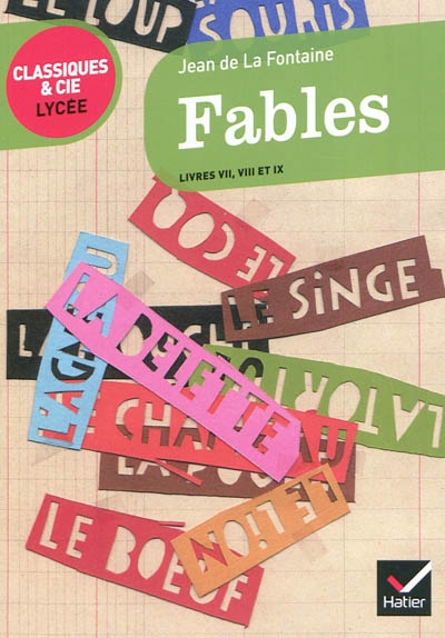 Fables : livres VII, VIII, IX