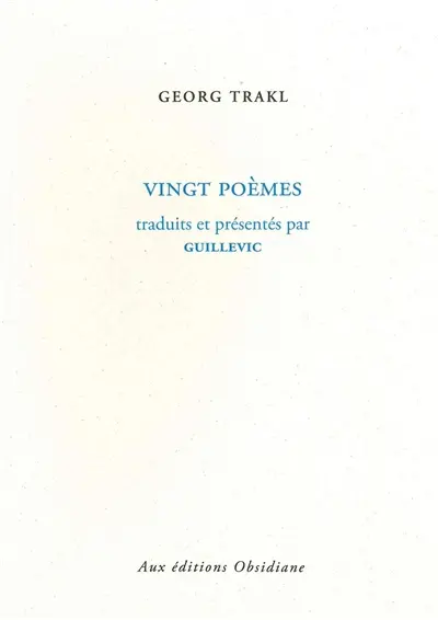 Vingt poèmes