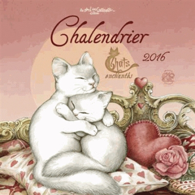 Chalendrier 2016 : chats enchantés