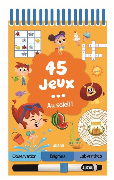 45 jeux... au soleil !