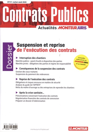 Contrats publics,...
