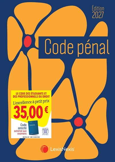 Code pénal 2027 : jaquette...
