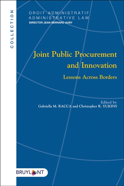 joint public procurement and innovation : lessons accross borders