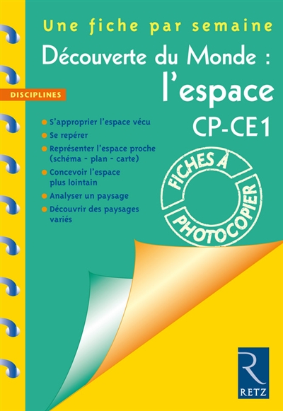 Découverte du monde : l'espace Cp-ce1