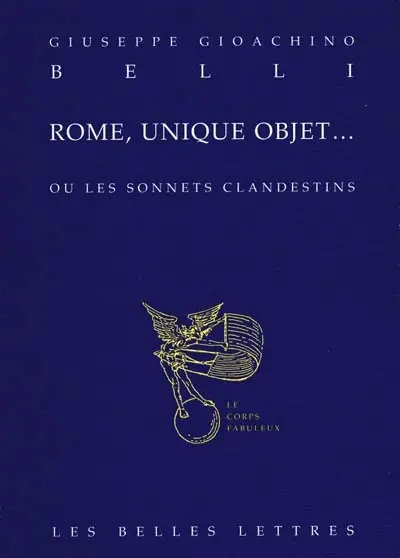 Rome, unique objet ou Les sonnets clandestins