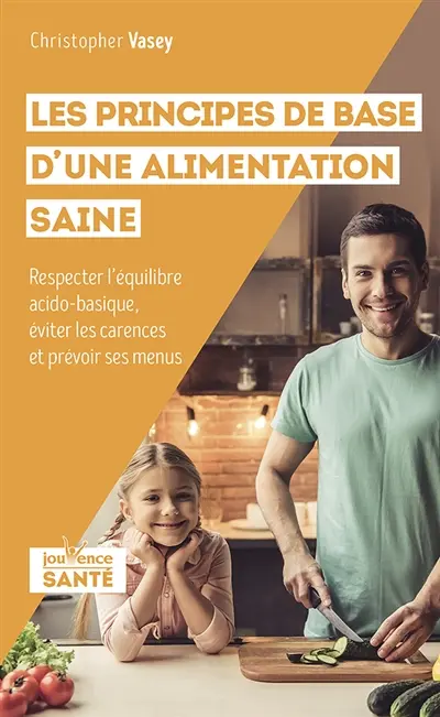 Les principes de base d'une alimentation saine : respecter l'équilibre acido-basique, éviter les carences et prévoir des menus