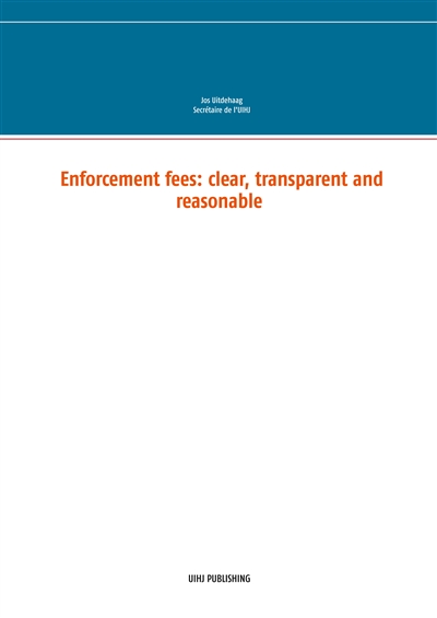 Enforcement fees : clear,...