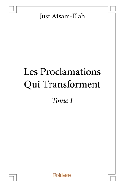 Les proclamations qui...