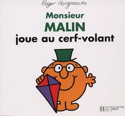 Monsieur malin joue au cerf-volant