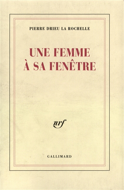 Une femme à sa fenêtre