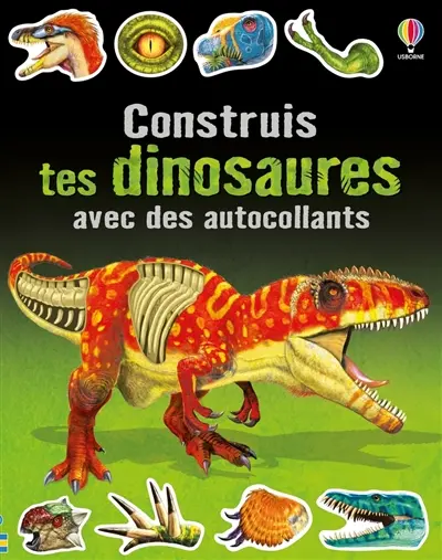 Construis tes dinosaures avec des autocollants