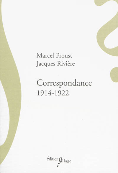 Correspondance : 1914-1922
