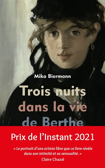 couverture du livre Trois nuits dans la vie de Berthe Morisot