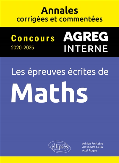 Agreg interne, les épreuves...