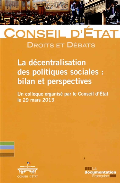 La décentralisation des politiques sociales : bilan et perspectives