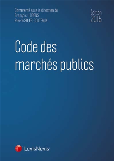 Code des marchés publics 2015
