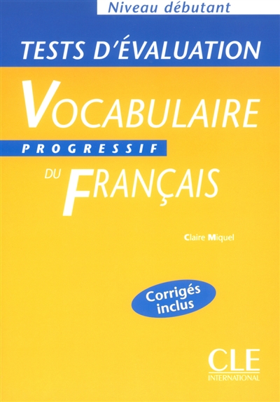 Vocabulaire progressif du...