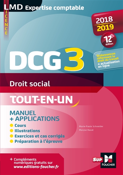 Droit social, DCG 3 :...