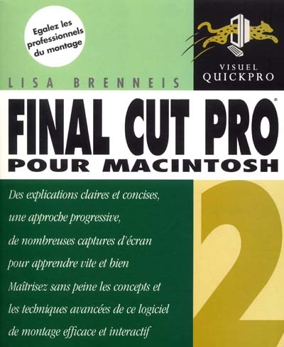 Final Cut Pro 2 : pour Macintosh