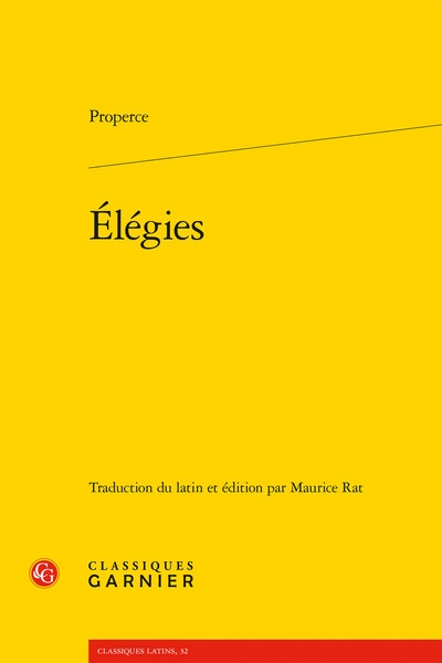 Elégies