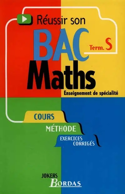 Mathématiques terminale S spécialité
