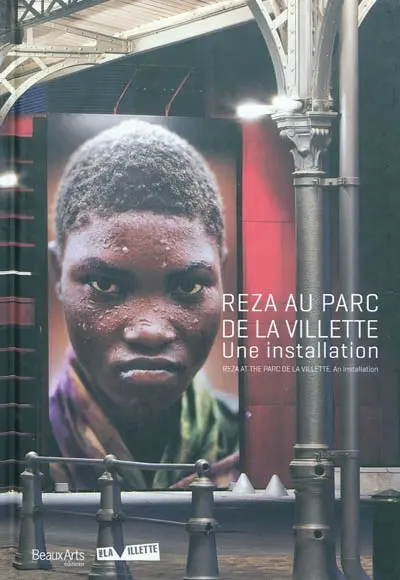 Reza au parc de la Villette : une installation. Reza at the parc de la Villette : an installation