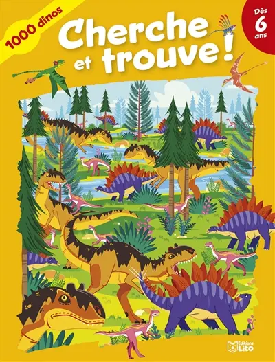 Cherche et trouve ! : 1.000 dinos