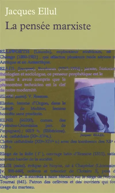 La pensée marxiste : cours professé à l'Institut d'études politiques de Bordeaux de 1947 à 1979