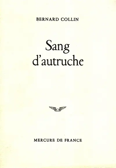 Sang d'autruche