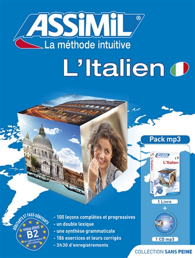 L'italien : niveau atteint B2 du Centre européen des langues : pack MP3