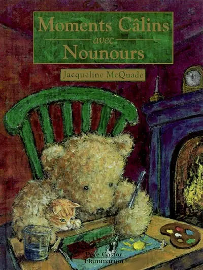 Moments câlins avec nounours