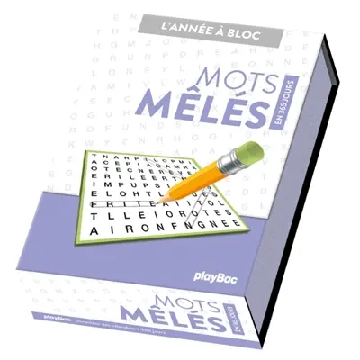 Mots mêlés en 365 jours